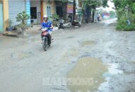 Đoạn đường đi bến cá Mắt Rồng qua xã Lập Lễ xuống cấp nghiêm trọng: Cần sớm đầu tư sửa chữa