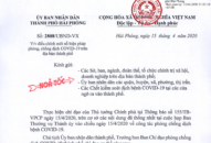 Hải Phòng điều chỉnh một số biện pháp phòng, chống dịch COVID-19