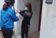 Những “shipper áo xanh” tình nguyện