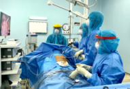 Bệnh viện Hữu nghị Việt-Tiệp: Mổ cấp cứu bệnh nhân thủng loét hành tá tràng ngay tại khu cách ly