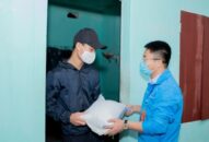 Quận Đoàn Dương Kinh: Trao 1,5 tấn gạo tới người có hoàn cảnh khó khăn