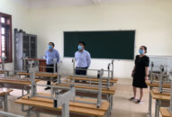 UBND huyện An Dương kiểm tra công tác chuẩn bị đón học sinh trở lại trường học sau thời gian tạm nghỉ phòng, chống dịch COVID-19