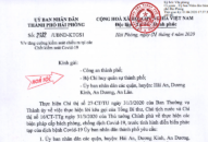 Tăng cường kiểm soát chiều ra tại các Chốt kiểm soát COVID-19