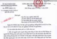 Xét nghiệm COVID-19 đối với người cần xuất cảnh