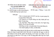 Bộ TT&TT: Cảnh báo nguy cơ mất an toàn thông tin từ phần mềm họp trực tuyến Zoom