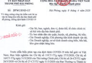 Tăng cường công tác kiểm soát lái xe vận tải hàng hóa trên địa bàn thành phố để phòng, chống dịch bệnh Covid-19