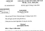 Chính phủ ban hành Nghị định mới về công tác văn thư