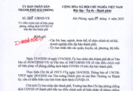 Hải Phòng tiếp tục điều chỉnh một số biện pháp phòng chống dịch bệnh COVID-19