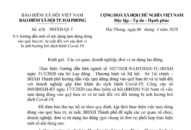 Hướng dẫn một số nội dung tạm dừng đóng vào quỹ hưu trí, tử tuất đối với các đơn vị bị ảnh hưởng bởi dịch bệnh COVID-19