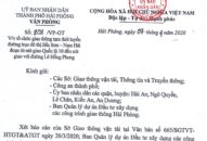 Tổ chức giao thông tạm thời tuyến đường trục đô thị Bắc Sơn – Nam Hải đoạn từ nút giao Quốc lộ 10 đến nút giao với đường Lê Hồng Phong