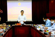 Kiểm tra phương án cung cấp hàng hóa, lương thực, thực phẩm thiết yếu phục vụ nhu cầu của nhân dân trong tình huống dịch COVID-19 xảy ra tại quận Ngô Quyền