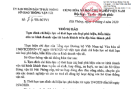 Tạm đình chỉ có hiệu lực có thời hạn đối với các loại phù hiệu, biển hiệu của xe kinh doanh vận tải hành khách trên địa bàn thành phố