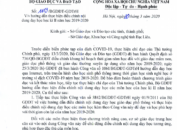 Bộ GDĐT hướng dẫn điều chỉnh nội dung dạy học học kì II năm học 2019-2020 đối với các cấp: Tiểu học, Trung học cơ sở, Phổ thông trung học