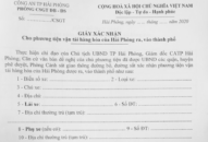 Hướng dẫn về việc cấp giấy xác nhận cho phương tiện vận tải hàng hóa của Hải Phòng ra, vào thành phố