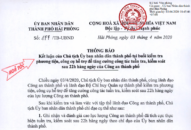 Kết luận của Chủ tịch UBND thành phố tại buổi kiểm tra phương tiện, công cụ hỗ trợ để tăng cường công tác tuần tra, kiểm soát sau 22h hàng ngày của Công an thành phố