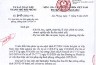 Hải Phòng tiếp tục ‘siết chặt’ kiểm soát dịch bệnh COVID-19