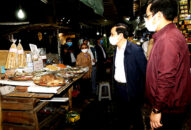 Phó Chủ tịch UBND thành phố Nguyễn Văn Thành kiểm tra công tác phòng, chống dịch COVID-19 tại một số siêu thị, chợ