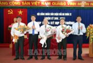 Đồng chí Nguyễn Công Hân được bầu giữ chức Chủ tịch UBND quận Hải An