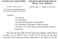 Tăng cường tuyên truyền các hoạt động hưởng ứng Tuần lễ quốc gia phòng, chống thiên tai