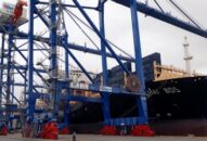 Tiếp tục thử nghiệm đón siêu tàu container 132.900 DWT vào cảng HICT Hải Phòng