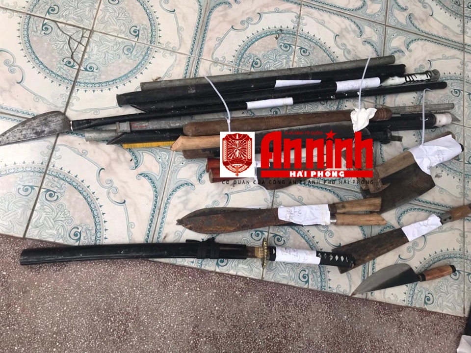 Tang vật vị thu giữ