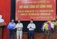 Công bố quy hoạch Khu đô thị Hoàng Xá-thị trấn An Lão