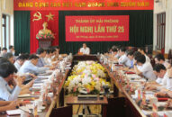 Hội nghị Thành ủy lần thứ 25: Thảo luận công tác nhân sự, phân bổ đại biểu dự Đại hội XVI Đảng bộ thành phố