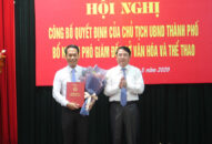 Công bố Quyết định bổ nhiệm Phó Giám đốc Sở Văn hóa và Thể thao