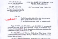 Tiếp tục dừng đối với các hoạt động: Vũ trường, Karaoke cho đến khi có chỉ đạo của UBND thành phố