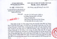 Thông báo tiếp nhận đối với chuyên gia nước ngoài của các doanh nghiệp tại Hải Phòng