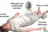 Sốc nhiệt do nắng nóng Coi chừng đột tử