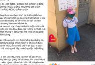 Học sinh bị phê bình, đứng ở cổng trường giữa trưa nắng vì… đi học sớm