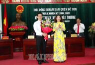 Kỳ họp thứ 13 (kỳ họp bất thường) HĐND quận Đồ Sơn khóa 5: Đồng chí Phạm Hoàng Tuấn được bầu giữ chức vụ Phó chủ tịch UBND quận Đồ Sơn