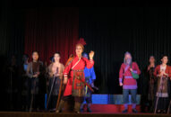 Đoàn Chèo Hải Phòng đưa tác phẩm “Khai sáng An Biên” đến với bà con nhân dân xã Trường Thành, huyện An Lão