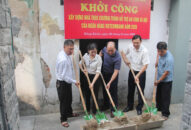 Khởi công xây dựng nhà cho hộ thoát nghèo có khó khăn về nhà ở trên địa bàn phường Hàng Kênh, quận Lê Chân