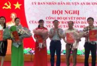 Huyện An Dương: Công bố các quyết định điều động, bổ nhiệm cán bộ