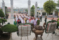 Đoàn đại biểu dự Đại hội Đảng bộ quận Lê Chân lần thứ XXIV, nhiệm kỳ 2020 – 2025: Dâng hương tưởng nhớ các Anh hùng Liệt sỹ