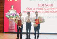 Hội nghị công bố quyết định về công tác cán bộ trường Đại học Hải Phòng