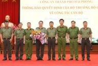 Công an thành phố: Thông báo Quyết định của Bộ trưởng Bộ Công an điều động, bổ nhiệm Đại tá Nguyễn Quốc Hùng, Phó giám đốc CATP Hải Phòng giữ chức vụ Giám đốc Công an tỉnh Hà Nam