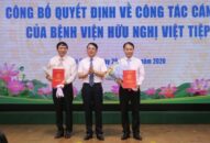 Đồng chí Lê Minh Quang được bổ nhiệm giữ chức vụ Phó Chủ tịch Hội đồng Quản lý bệnh viện Hữu nghị Việt Tiệp
