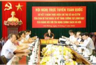 Sơ kết 5 năm thực hiện Chỉ thị 40 của Ban Bí thư Trung ương về tăng cường sự lãnh đạo của Đảng đối với tín dụng chính sách xã hội