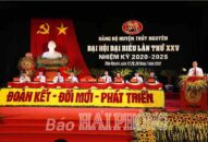 Khai mạc Đại hội Đảng bộ huyện Thủy Nguyên lần thứ 25, nhiệm kỳ 2020÷2025
