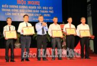 Uỷ ban Đoàn kết Công giáo Việt Nam Hải Phòng: Biểu dương 5 tập thể, 26 cá nhân điển hình người tốt-việc tốt