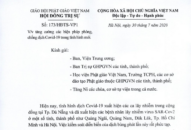 Giáo hội Phật giáo Việt Nam tăng cường các biện pháp phòng, chống COVID-19 trong tình hình mới