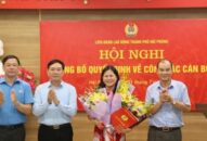 Đồng chí Đinh Thị Thúy Hà giữ chức Chủ tịch Công đoàn Khu kinh tế