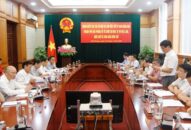 Đoàn kiểm tra Bội Nội vụ làm việc với thành phố về tổ chức bộ máy, vị trí việc làm, biên chế và tinh giản biên chế