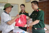 Bộ Chỉ huy Quân sự thành phố khám bệnh và cấp thuốc miễn phí cho đối tượng chính sách