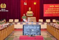 Công an thành phố triển khai 8 nhiệm vụ trọng tâm công tác xây dựng phong trào Toàn dân bảo vệ ANTQ 6 tháng cuối năm 2020