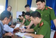 Phòng PC06 & CAH An Dương: Cấp CCCD lưu động 103 đối tượng chính sách xã Quốc Tuấn