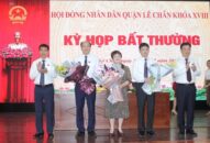 Đồng chí Phạm Việt Anh được bầu giữ chức Phó Chủ tịch UBND quận Lê Chân